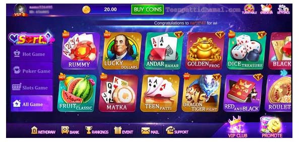Game In Plus Rummy Game App