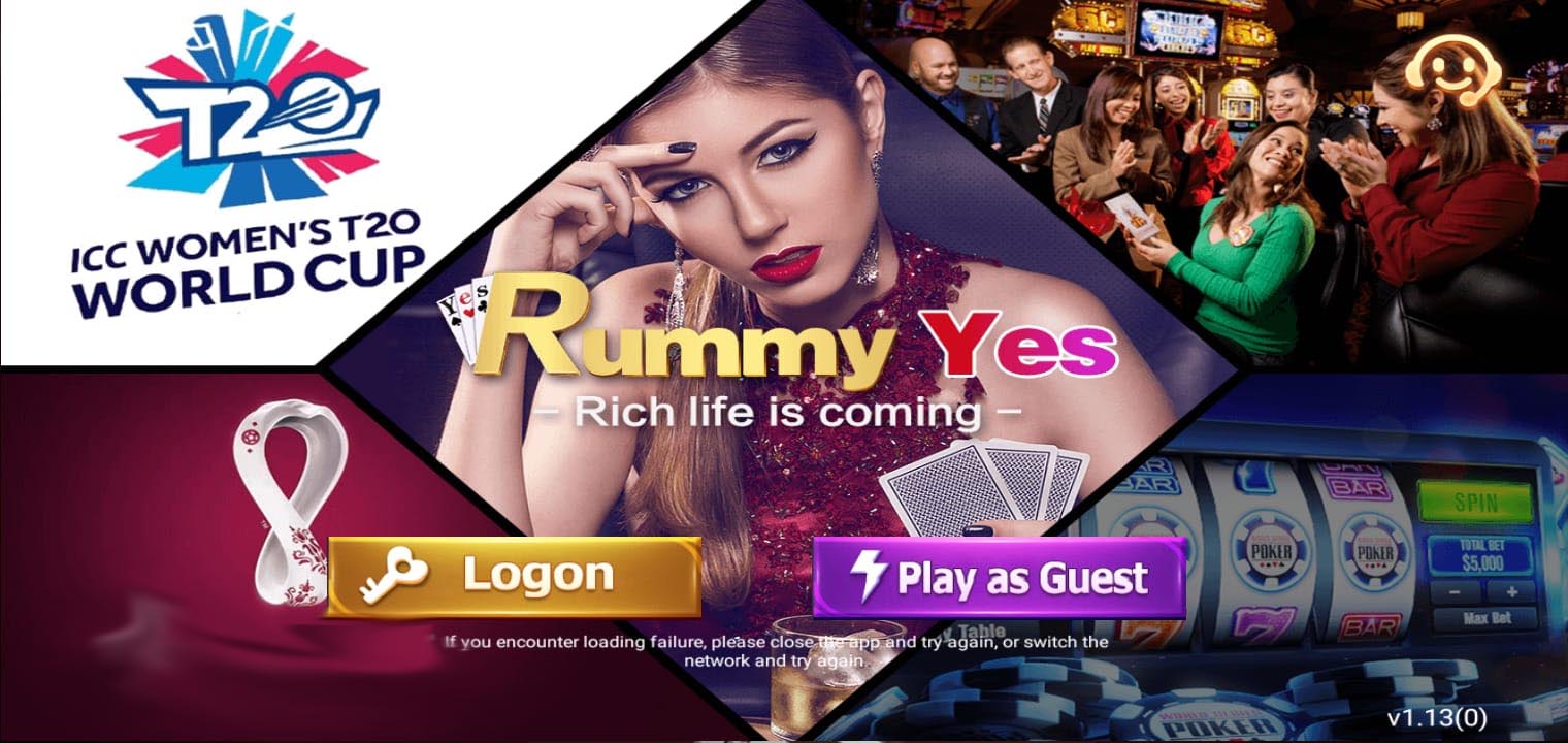 Create Account In Yes Rummy Application