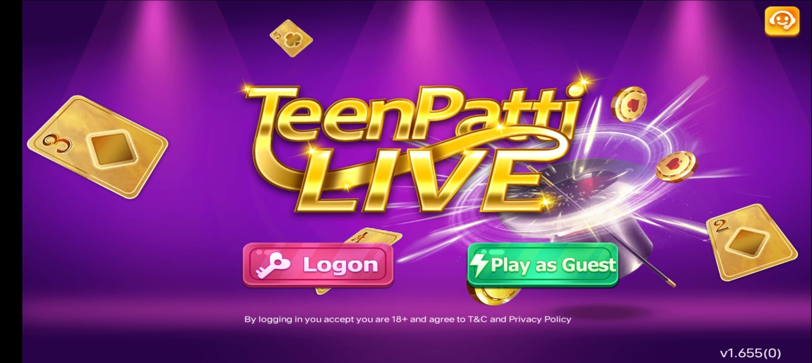 Login Process In Teen Patti Live App