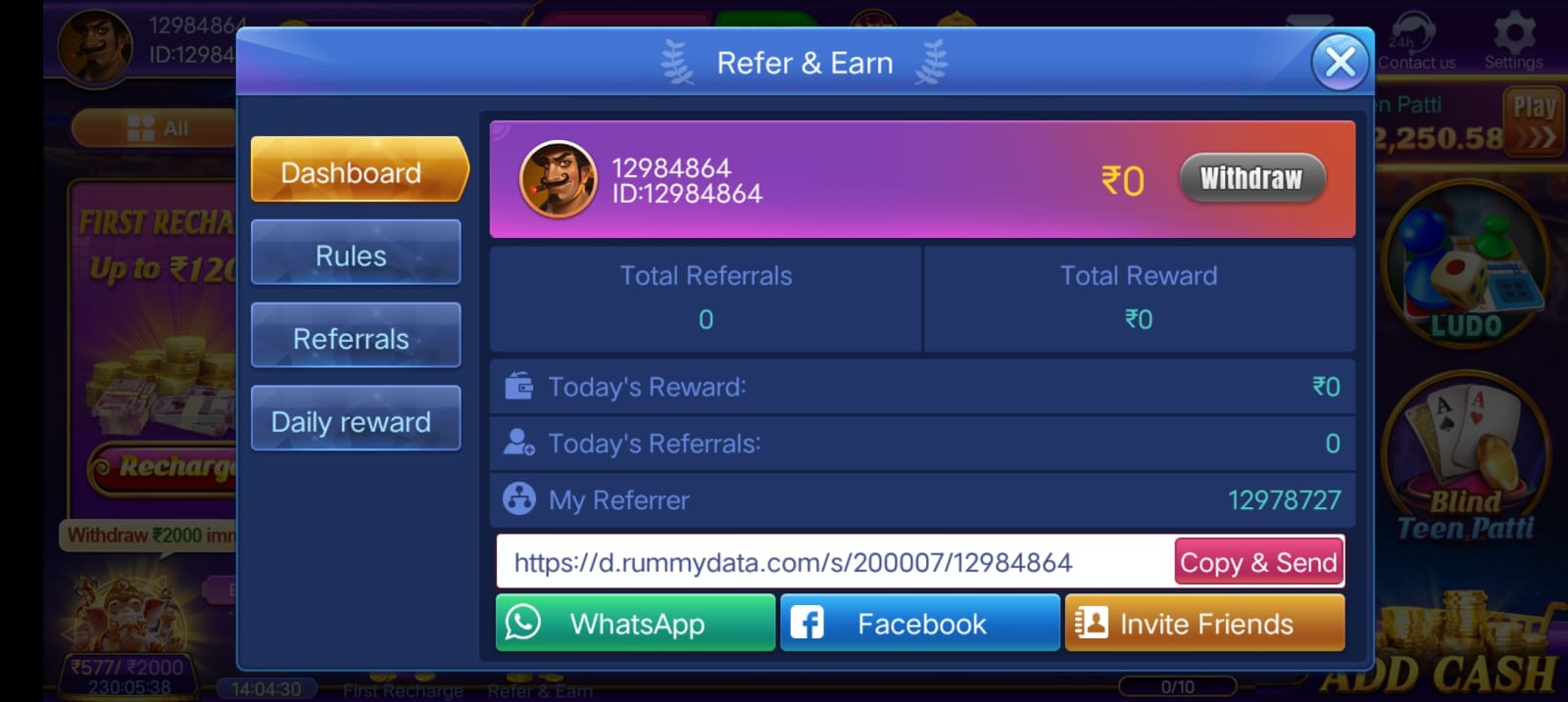 REFER AND EARN
