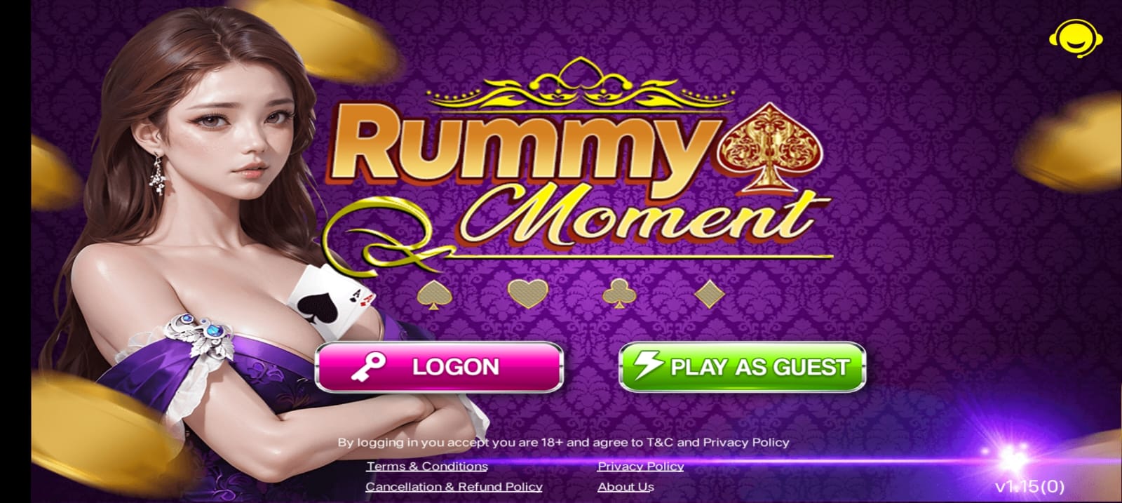 Moment Rummy Application