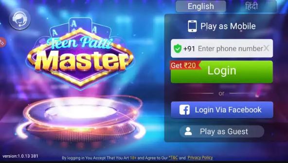 Login Teen Patti Master Official App 2025-2026
