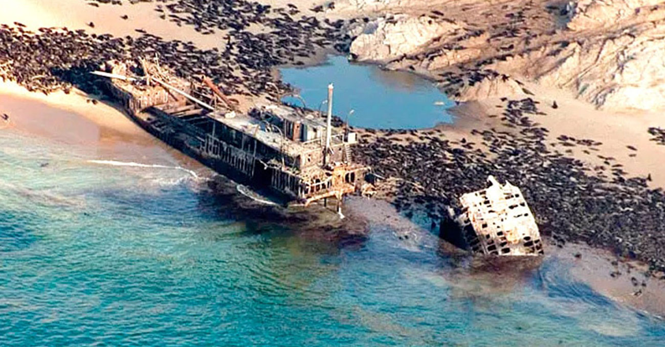 6. Skeleton Coast – Harsh Climate